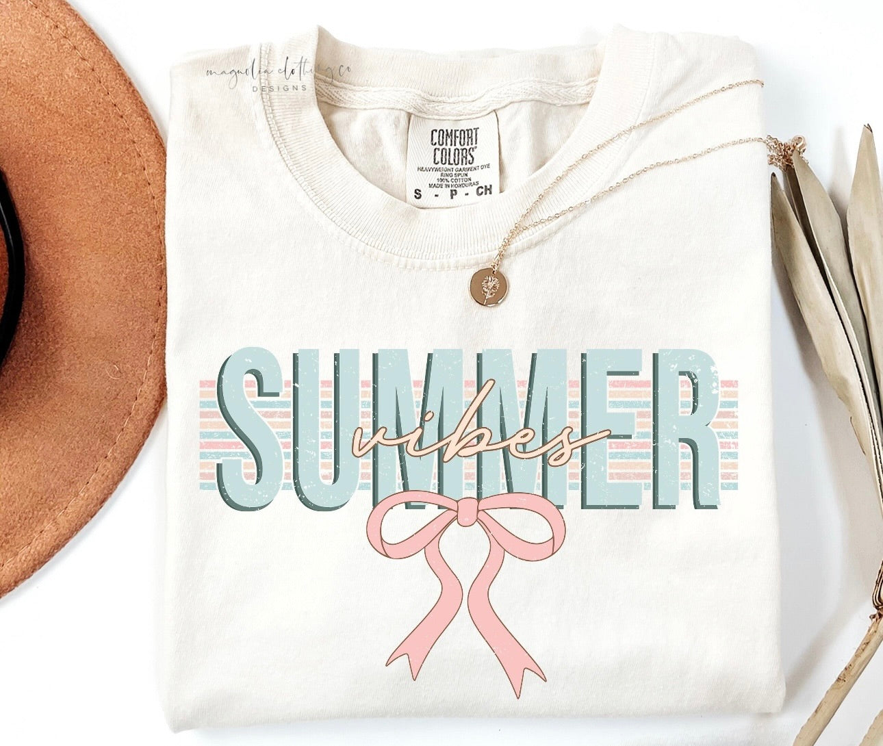 Summer Vibes {Clear Film Screen Print Transfer} - ADULT 10.5x6.9