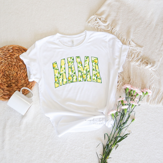 Lemon Mama {Clear Film Screen Print Transfer} - ADULT 10.5x6.6