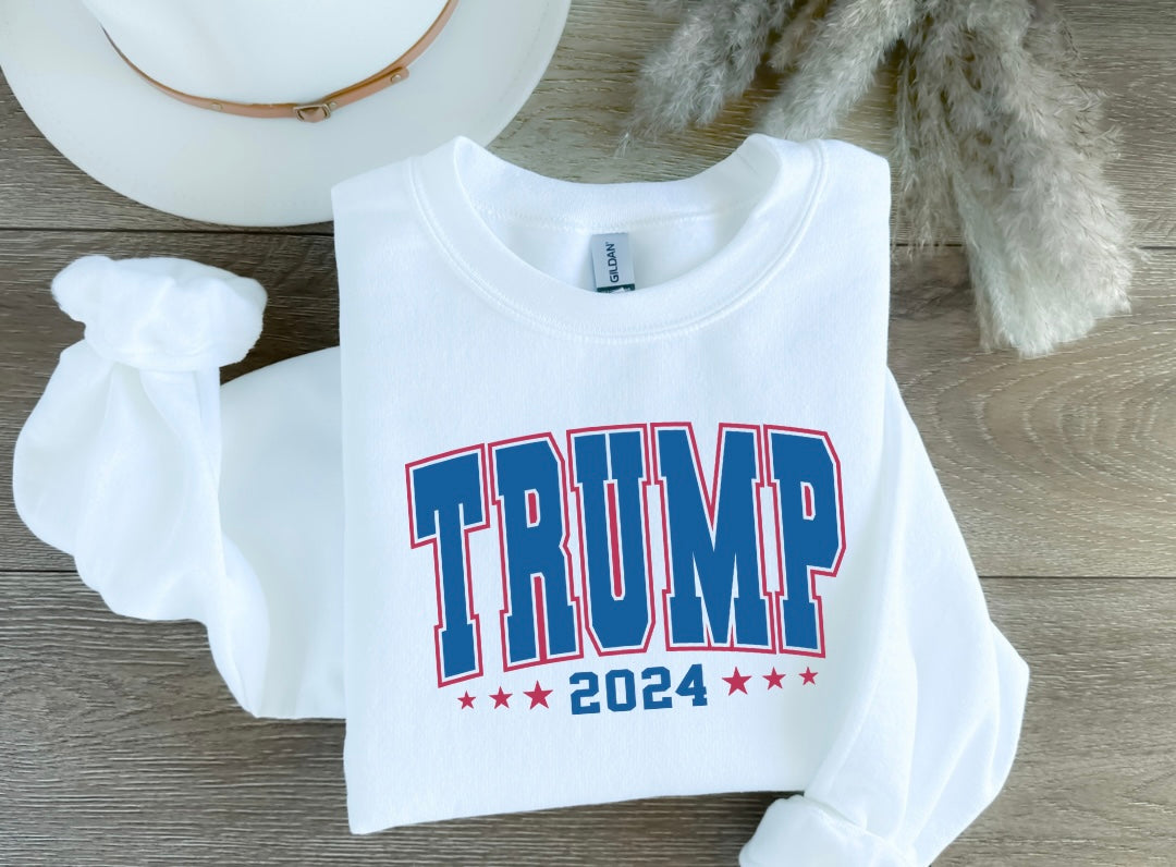 TRUMP 2024 {Clear Film Screen Print Transfer} - ADULT 10.5x6.9