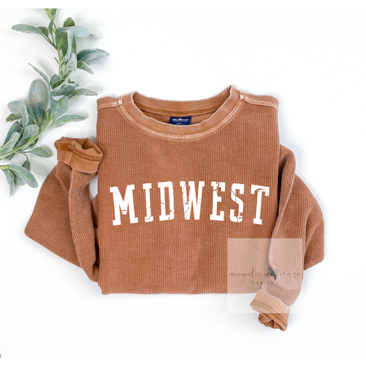 MIDWEST {Screen Print Transfer} - ADULT 13x4